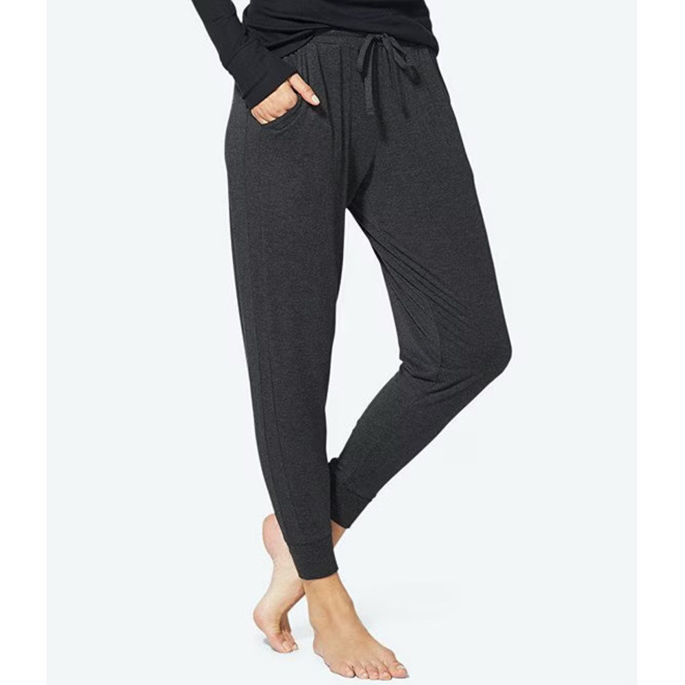Tommy John Jersey Joggers in Charcoal Heather Size Small S